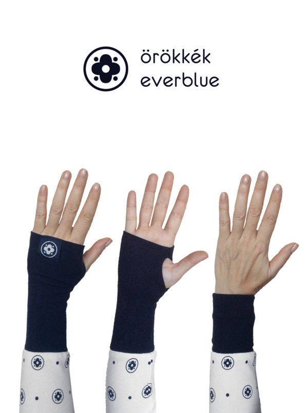 örökkék // everblue - Reform női kámzsás - Fonott Fehér - Image 5