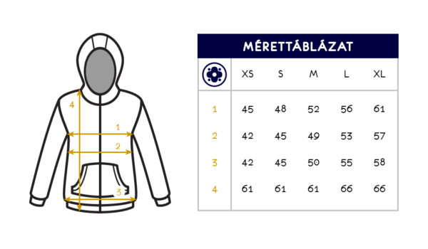 örökkék // everblue - Heritage női kapucnis - NPZ - Image 4