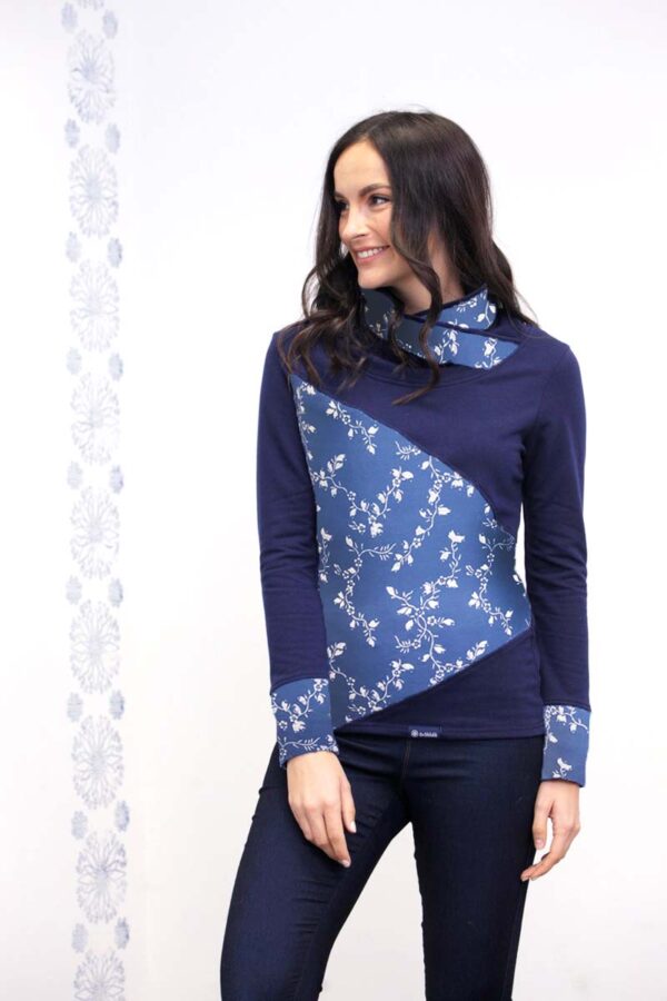 örökkék // everblue - Heritage női kámzsás - v3 indás