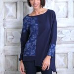 örökkék // everblue - Heritage női Triest tunika - Edelweiss