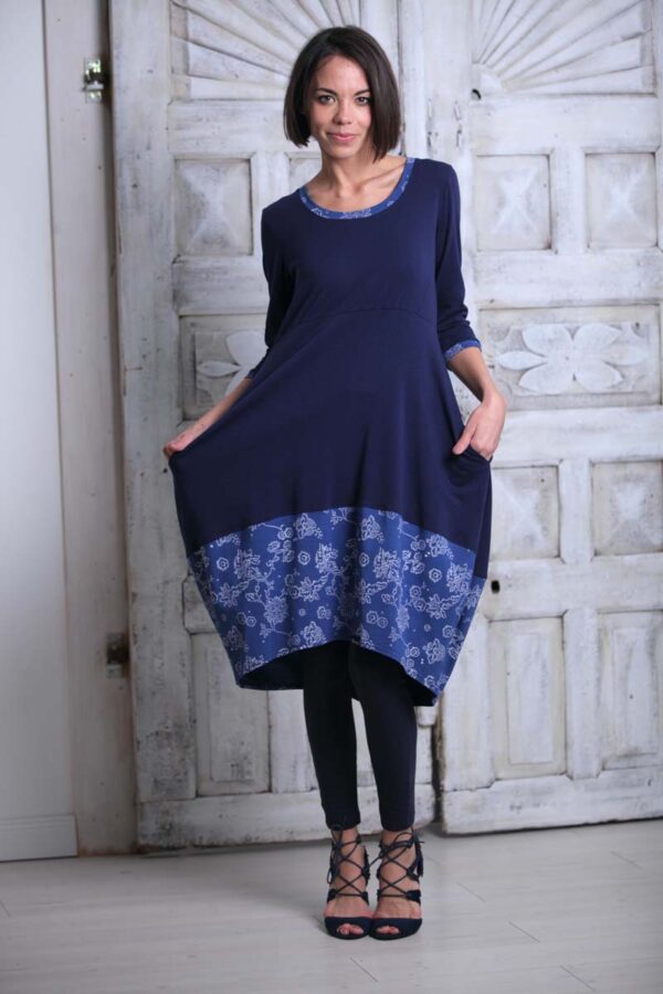 örökkék // everblue - Heritage női hagymaruha - Edelweiss - Image 3