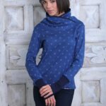 örökkék // everblue - Heritage női kámzsás - Száras kisvirág