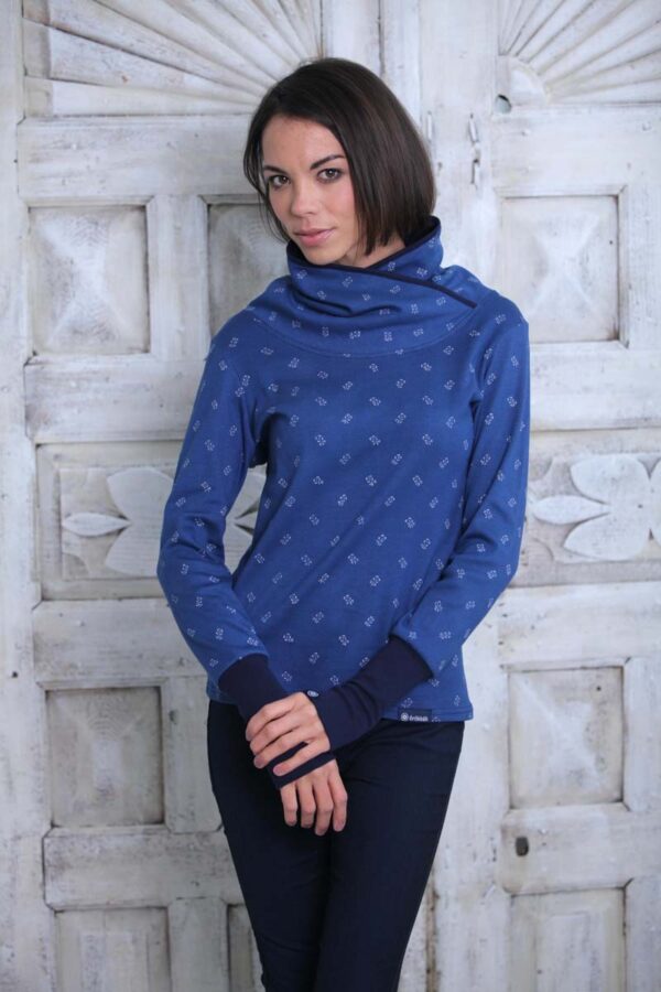 örökkék // everblue - Heritage női kámzsás - Száras kisvirág