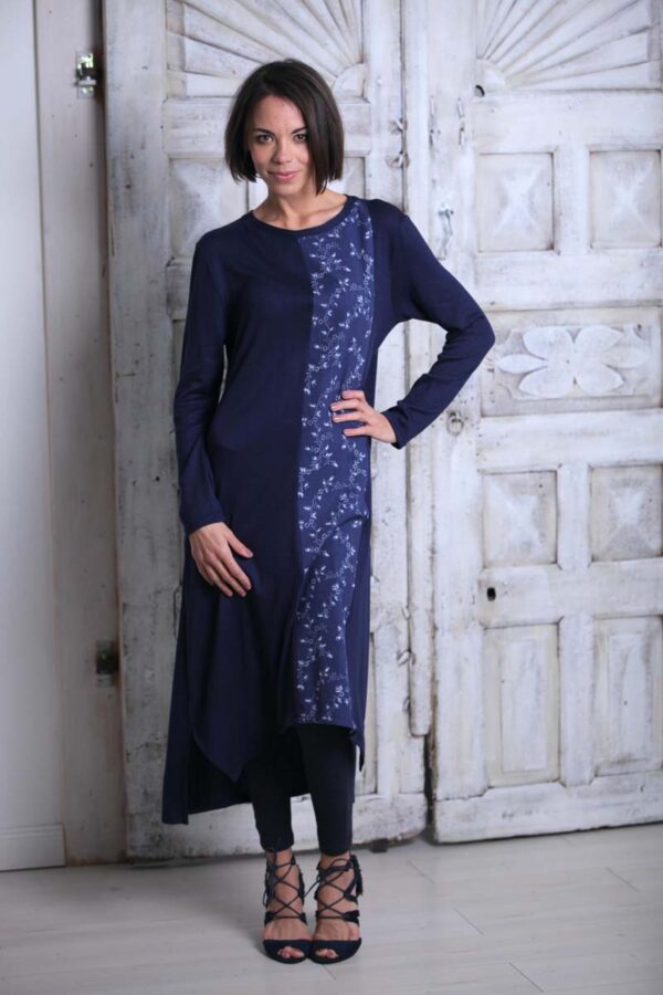 örökkék // everblue - Heritage női vertikál ruha - indás - Image 2