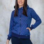 örökkék // everblue - Heritage női kapucnis - szemes