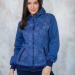 örökkék // everblue - Heritage női kapucnis - gránátalmás